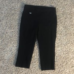 Black Crop Pants